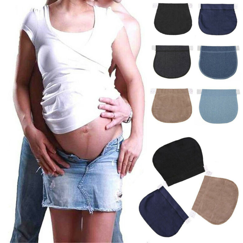 1 Pcs Women Pregnancy Button Belt Pants Extension