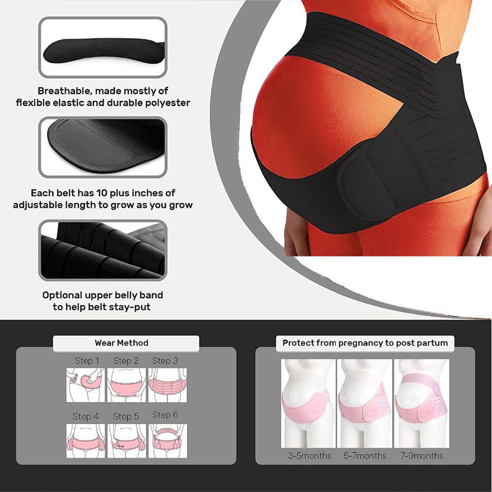 Maternity Brace Protector Care Abdomen Support Belly Clothes Pregnant