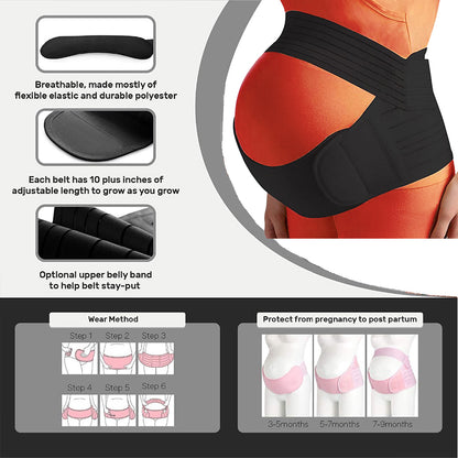 Maternity Brace Protector Care Abdomen Support Belly Clothes Pregnant