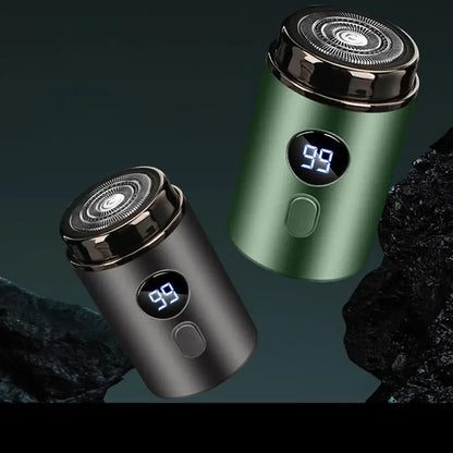 Small Electric Shaver Beard Trimmer Shaver IPX7 Waterproof Pocket Razors And Shaver Replace Head Pocket Travel Razors