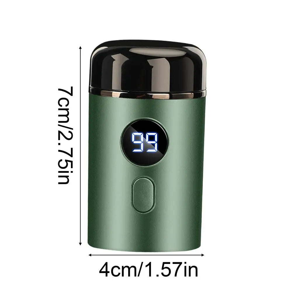 Small Electric Shaver Beard Trimmer Shaver IPX7 Waterproof Pocket Razors And Shaver Replace Head Pocket Travel Razors