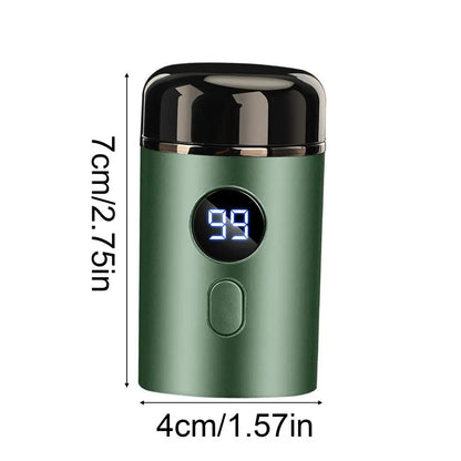 Small Electric Shaver Beard Trimmer Shaver IPX7 Waterproof Pocket Razors And Shaver Replace Head Pocket Travel Razors