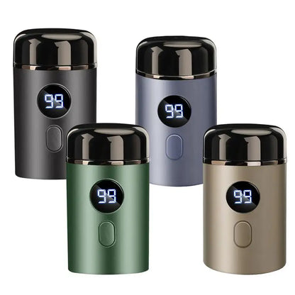 Small Electric Shaver Beard Trimmer Shaver IPX7 Waterproof Pocket Razors And Shaver Replace Head Pocket Travel Razors