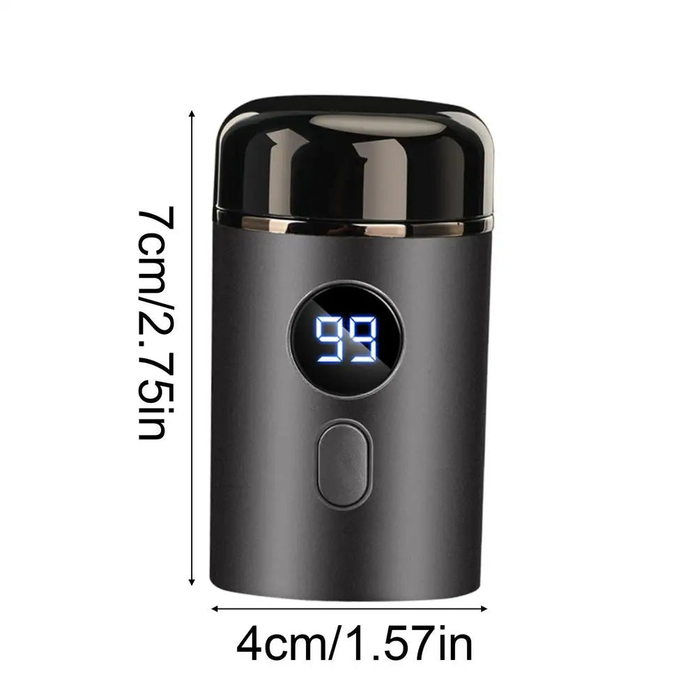 Small Electric Shaver Beard Trimmer Shaver IPX7 Waterproof Pocket Razors And Shaver Replace Head Pocket Travel Razors