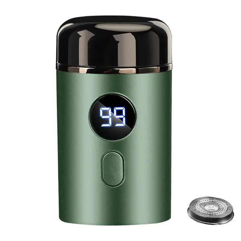 Small Electric Shaver Beard Trimmer Shaver IPX7 Waterproof Pocket Razors And Shaver Replace Head Pocket Travel Razors