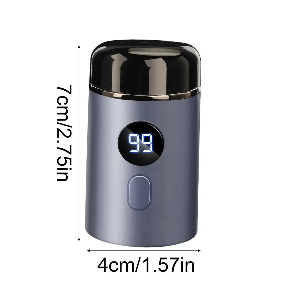 Small Electric Shaver Beard Trimmer Shaver IPX7 Waterproof Pocket Razors And Shaver Replace Head Pocket Travel Razors