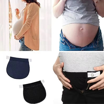 Fashion Adjustable Maternity Pregnancy Waistband Belt Elastic Waist