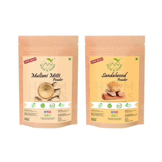 Multani Mitti & Sandalwood Face Pack – Nourish, Soothe & Glow